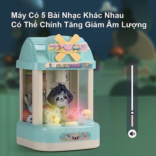 MÁY GẮP THÚ MINI VUI NHỘN