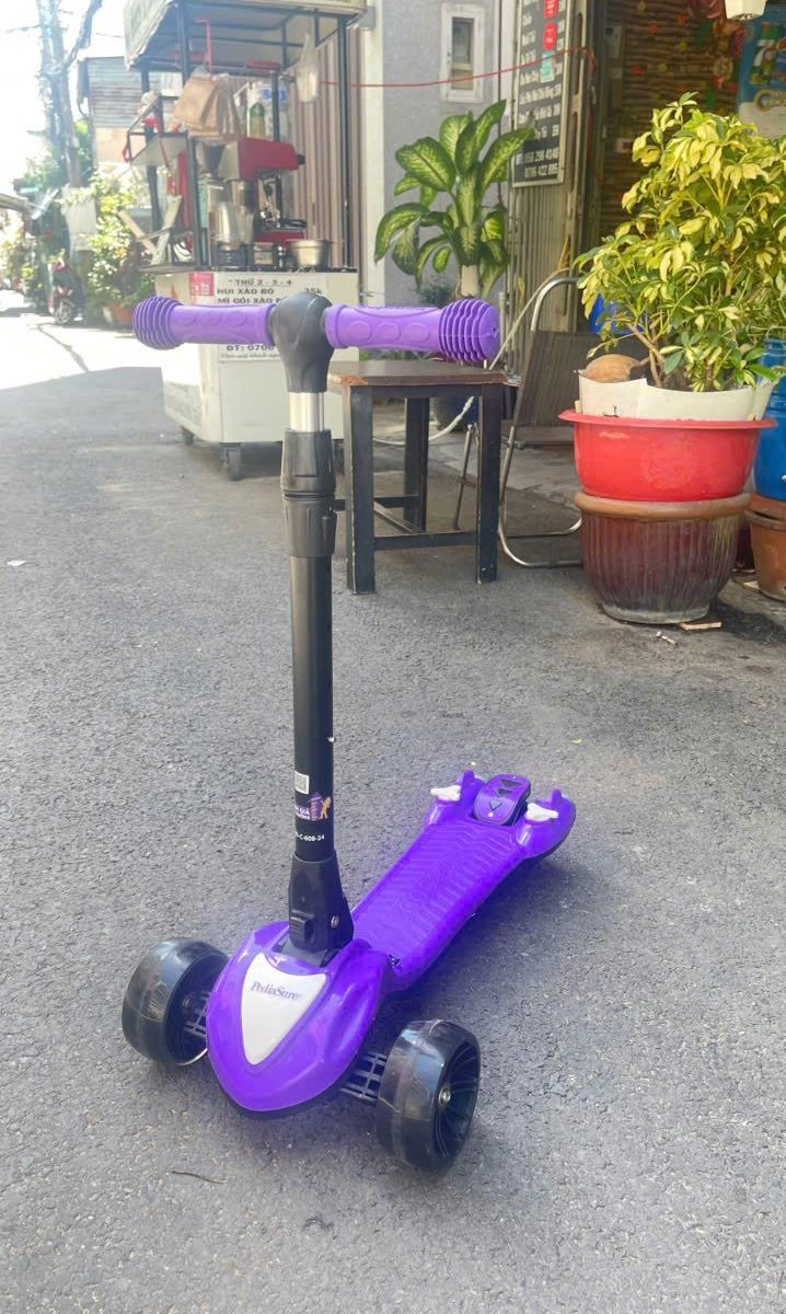 XE TRƯỢT SCOOTER CHỒI CHÂN 2IN1 CÓ NHẠC