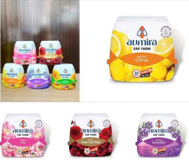 SÁP THƠM HƯƠNG NƯỚC HOA CAO CẤP AUMIRA