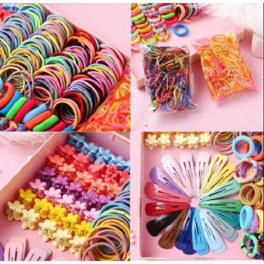 SET KẸP TÓC 780 MÓN CHO BÉ