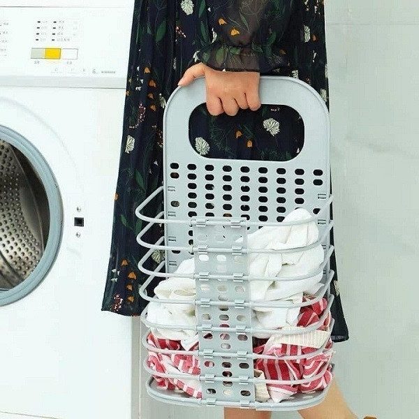 GIỎ ĐỰNG ĐỒ TREO TƯỜNG, XẾP GỌN DC