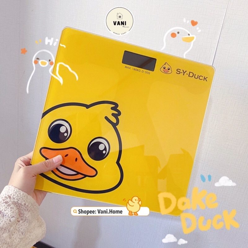 CÂN SK ĐIỆN TỬ HÌNH VỊT VÀNG/ONG VÀNG (180KG) 2 CÂN SK ĐIỆN TỬ HÌNH VỊT VÀNG/ONG VÀNG (180KG) - Ảnh 2