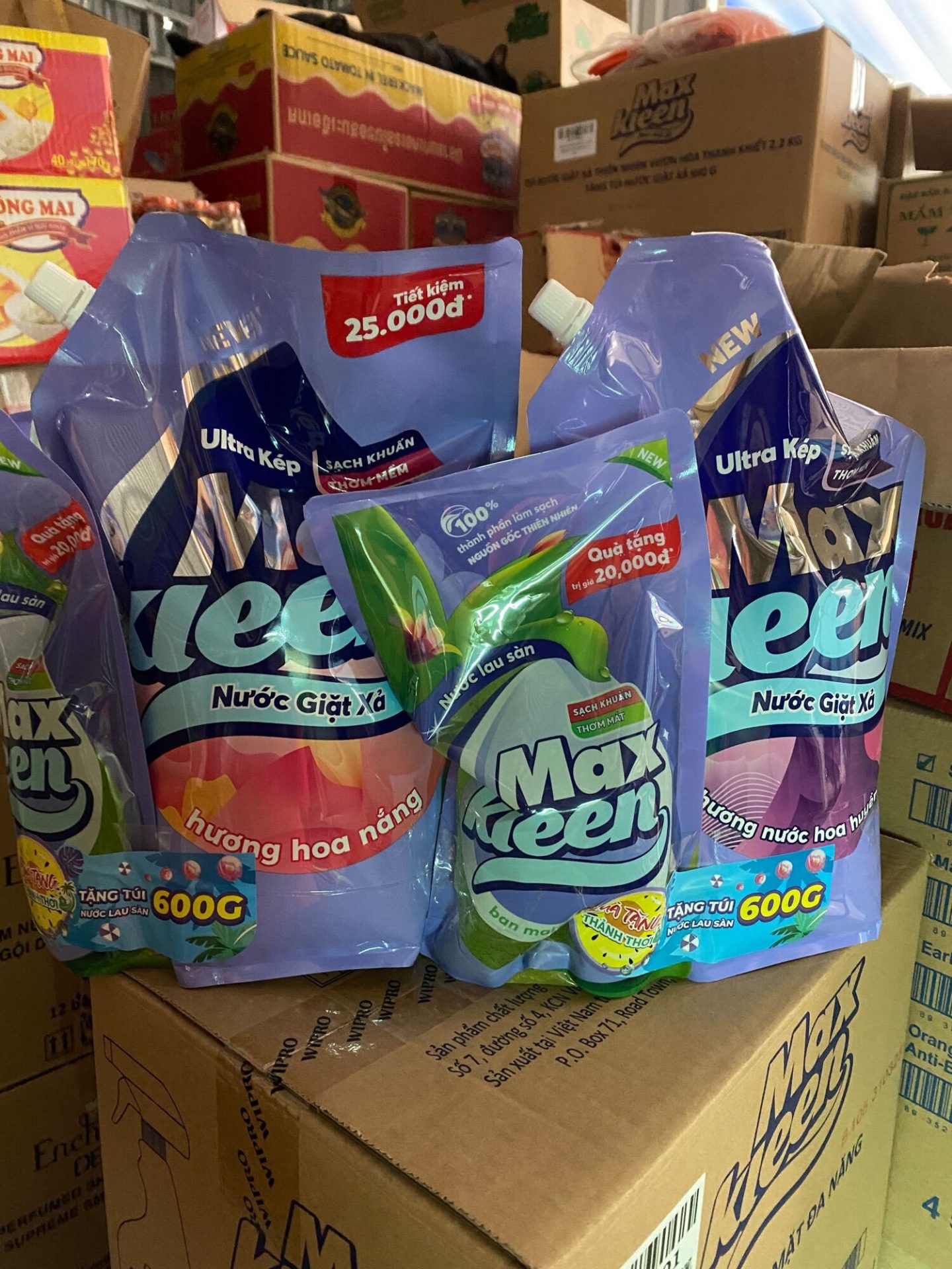 NƯỚC GIẶT XẢ MAXKLEEN 3.8KG 3 NƯỚC GIẶT XẢ MAXKLEEN 3.8KG - Ảnh 3