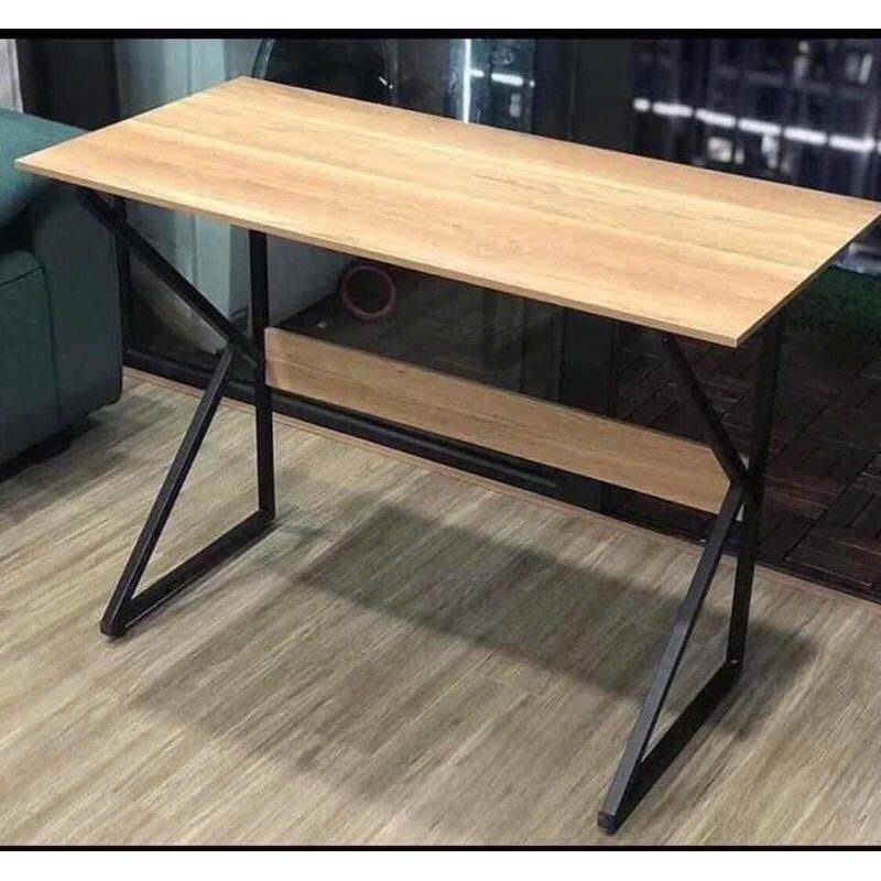 BÀN LÀM VIỆC GỖ CHÂN SẮT