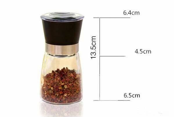 DỤNG CỤ XAY TIÊU THUỶ TINH CẦM TAY