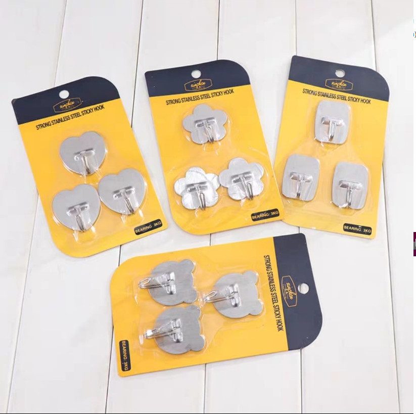 BỘ 3 MÓC DÁN TƯỜNG HÌNH THÚ