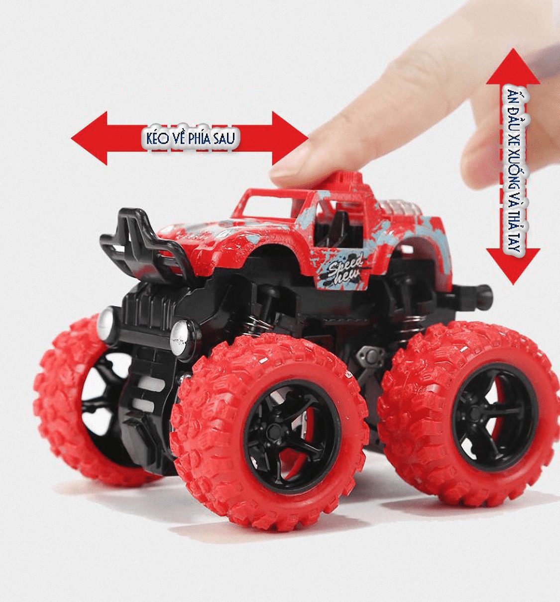 XE ĐỊA HINH CHẠY TRỚN 2 ĐỘNG CƠ 3 XE ĐỊA HINH CHẠY TRỚN 2 ĐỘNG CƠ - Ảnh 3