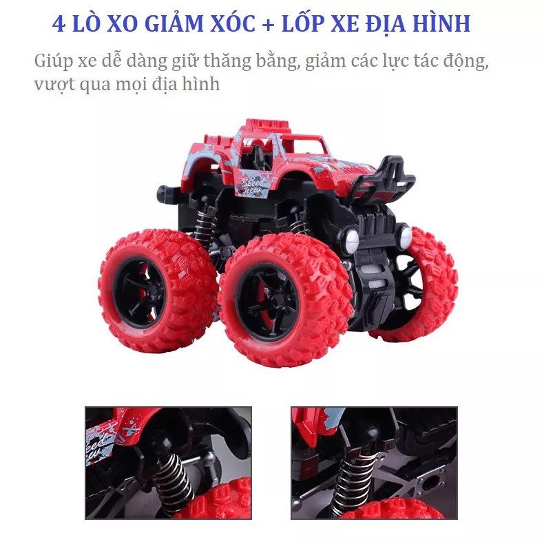 XE ĐỊA HINH CHẠY TRỚN 2 ĐỘNG CƠ