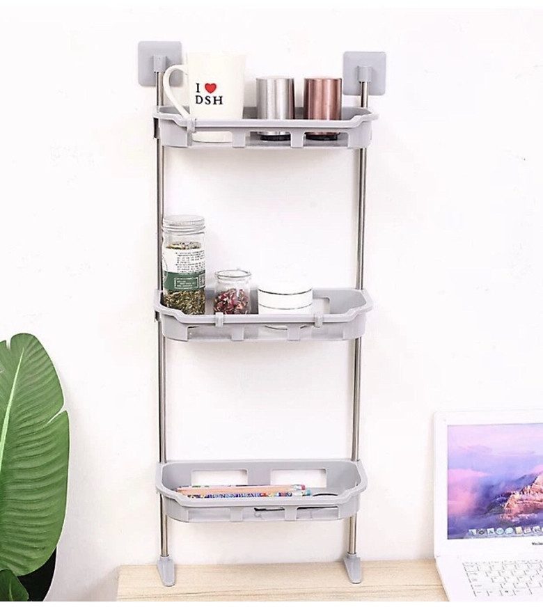 KỆ NHỰA 3 TẦNG ĐỤNG ĐỒ NHÀ TẮM BOX