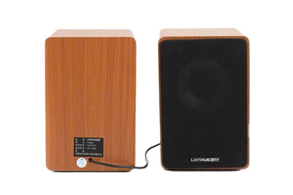 LOA VI TÍNH VỎ GỖ LENRUE V3000 2.0 2 LOA VI TÍNH VỎ GỖ LENRUE V3000 2.0 - Ảnh 2