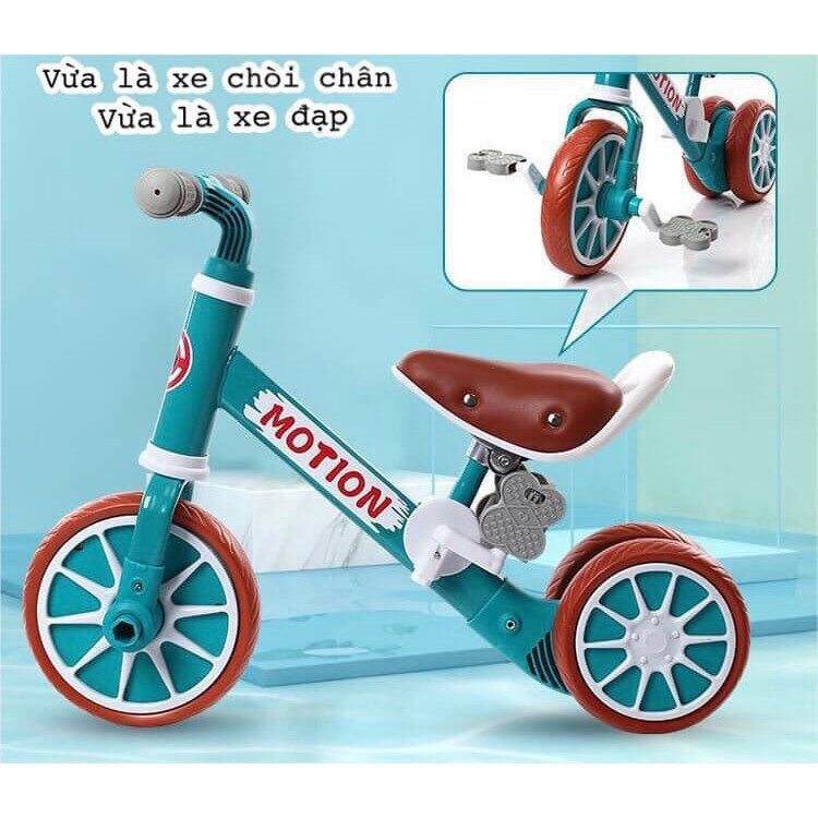 XE ĐẠP CHÒI CHÂN 2IN1 MOTION CHO BÉ