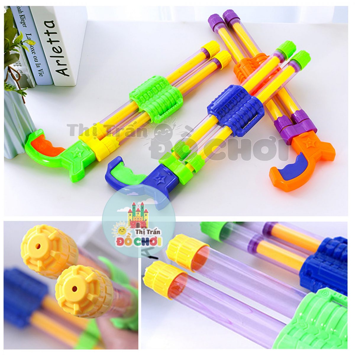 SÚNG BẮN NƯỚC 2 NÒNG (40CM)