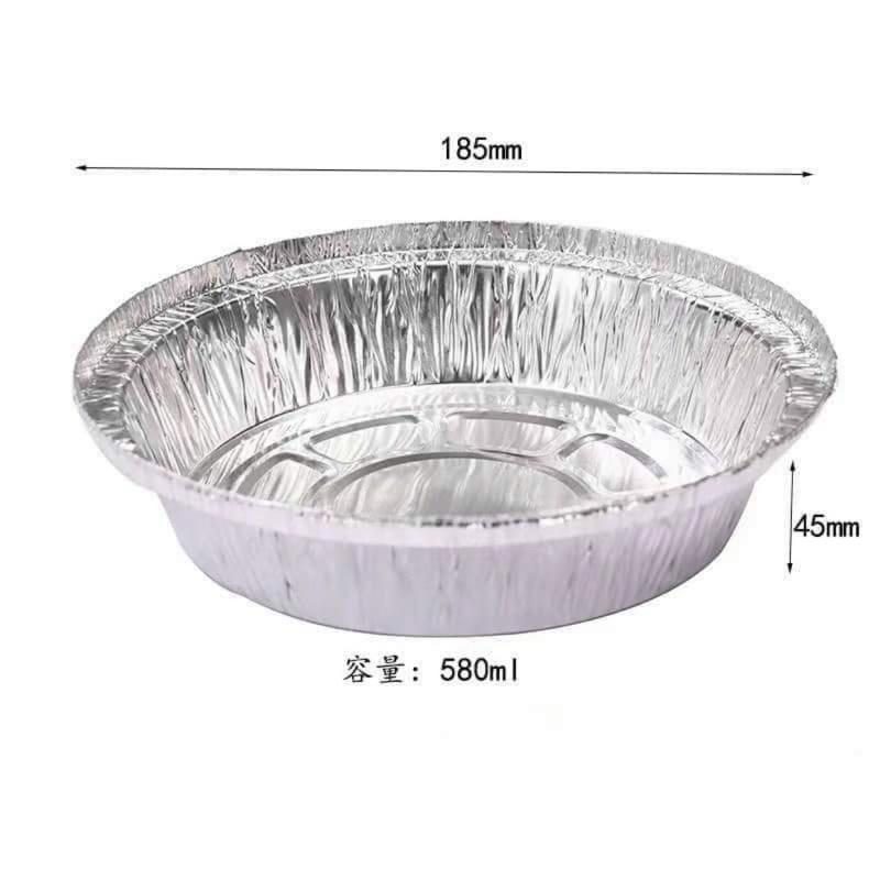 SET 10 KHAY GIẤY BẠC NỒI CHIÊN 22CM