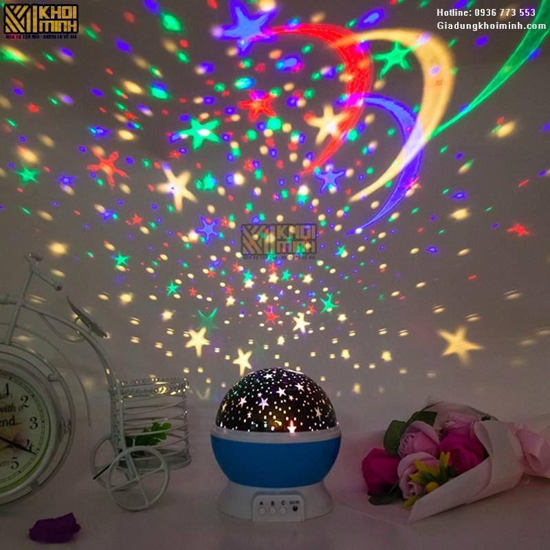 ĐÈN CHIẾU SAO BẦU TRỜI XOAY 360 ĐỘ 2 ĐÈN CHIẾU SAO BẦU TRỜI XOAY 360 ĐỘ - Ảnh 2