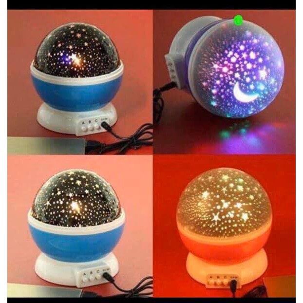 ĐÈN CHIẾU SAO BẦU TRỜI XOAY 360 ĐỘ