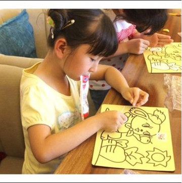 TRANH CÁT KHỔ A4 CHO BÉ (KÈM CÁT)