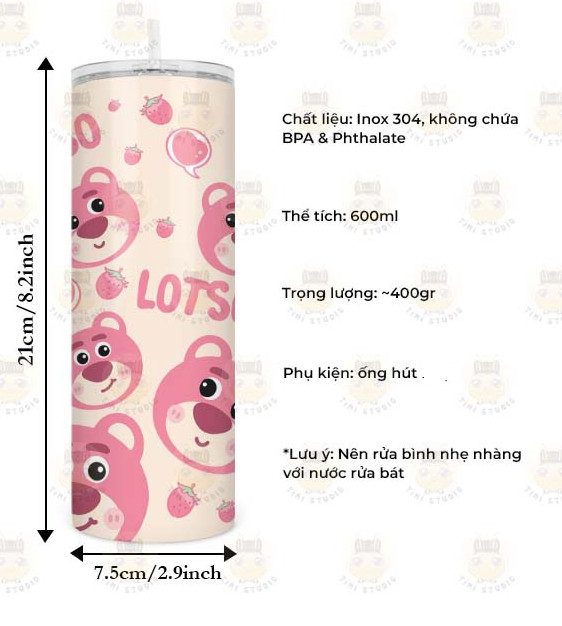 LY GIỮ NHIỆT INOX 600ML HÚT INOX (HÌNH TRỤ) 2 LY GIỮ NHIỆT INOX 600ML HÚT INOX (HÌNH TRỤ) - Ảnh 2