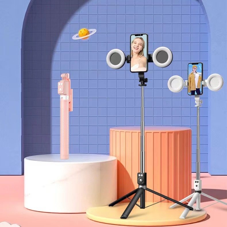 CÂY CHỤP HÌNH T17 KỀM 2 ĐÈN TRỢ SÁNG 3 MÀU 2 CÂY CHỤP HÌNH T17 KỀM 2 ĐÈN TRỢ SÁNG 3 MÀU - Ảnh 2