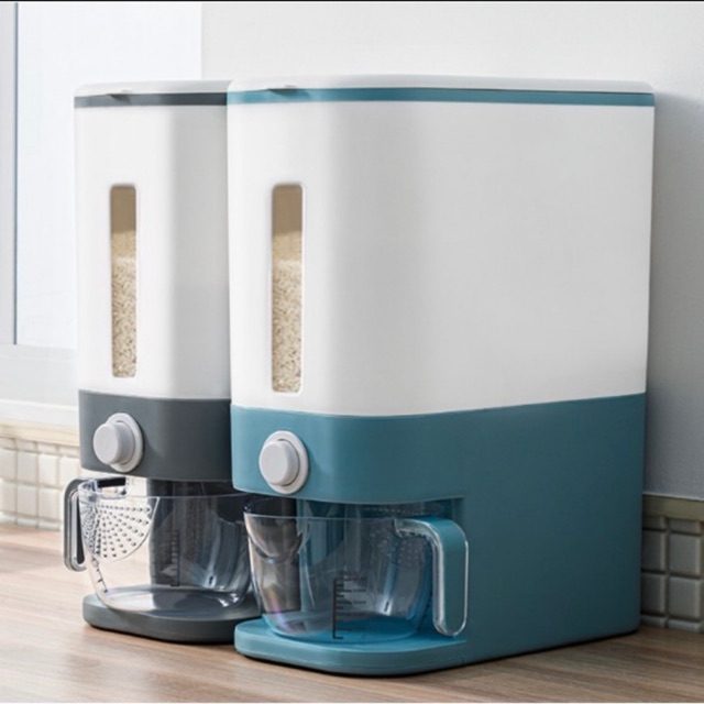 THÙNG ĐỰNG GẠO THÔNG MINH 10KG TIỆN LỢI