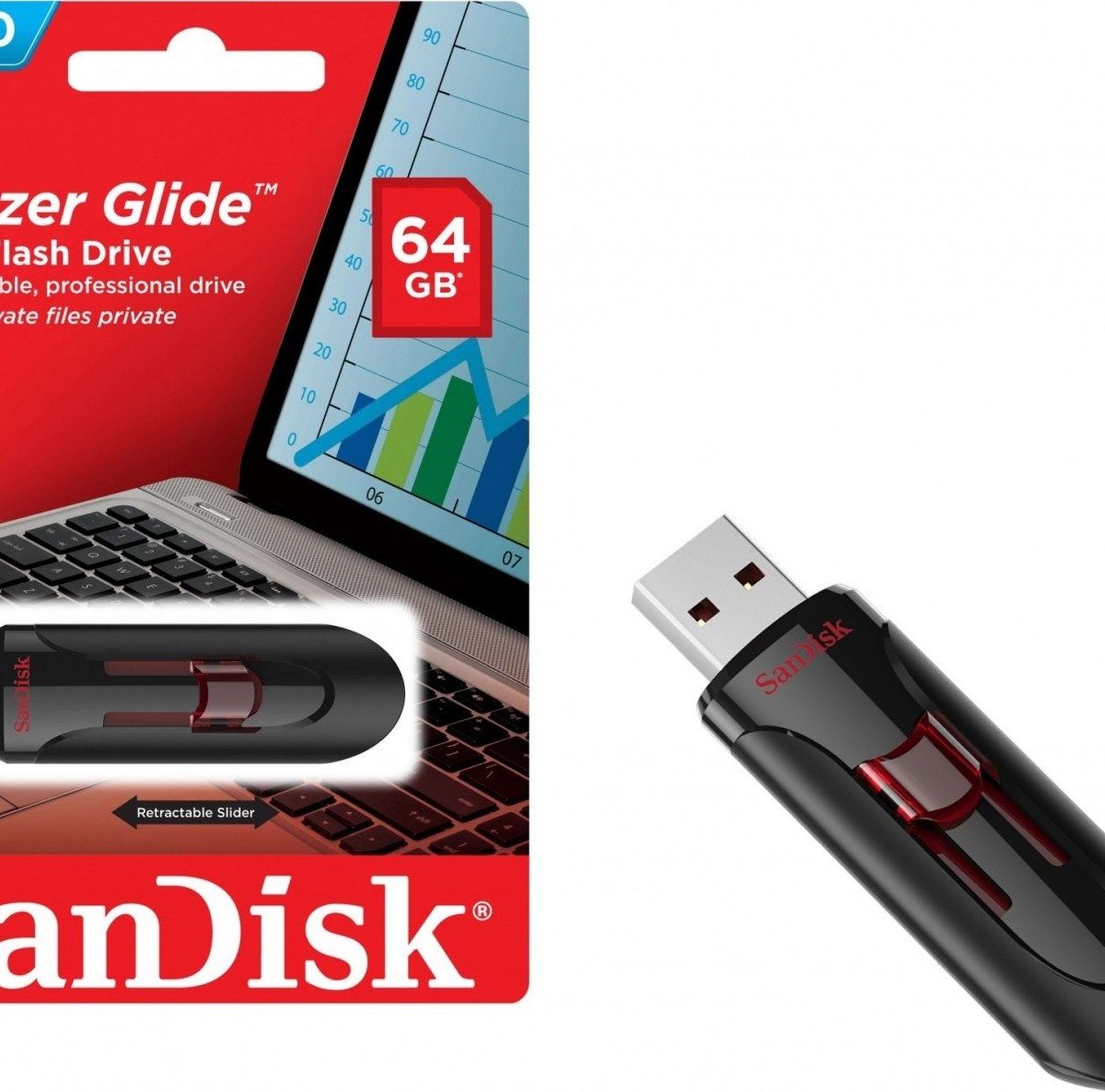 USB SANDISK 64GB 3.0 CZ600/ CZ48