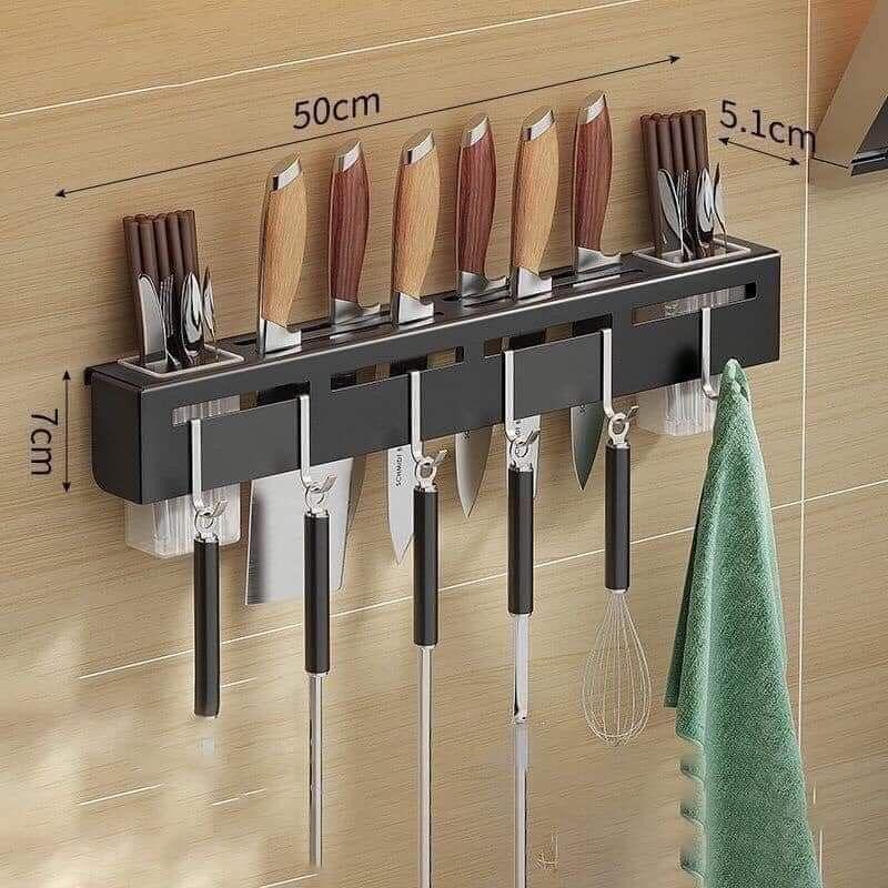 KỆ SẮT TREO DAO, DỤNG CỤ NHÀ BẾP