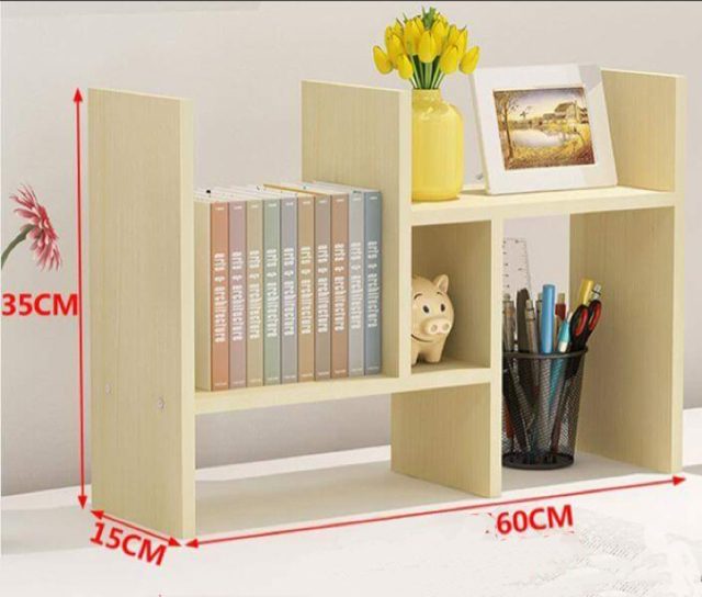 KỆ SÁCH ĐA NĂNG ĐỂ BÀN 6 THANH