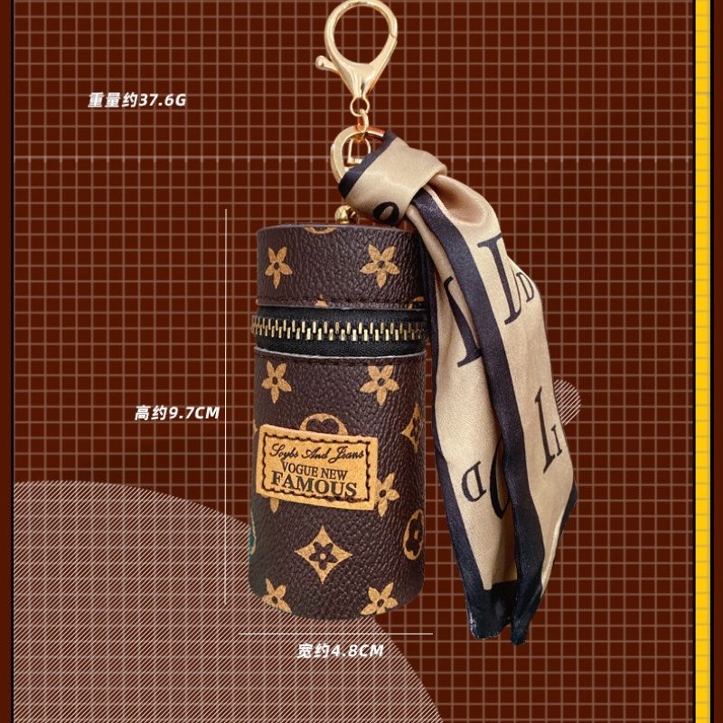 MÓC KHÓA TÚI ĐỰNG SON MINI 3 MÓC KHÓA TÚI ĐỰNG SON MINI - Ảnh 3