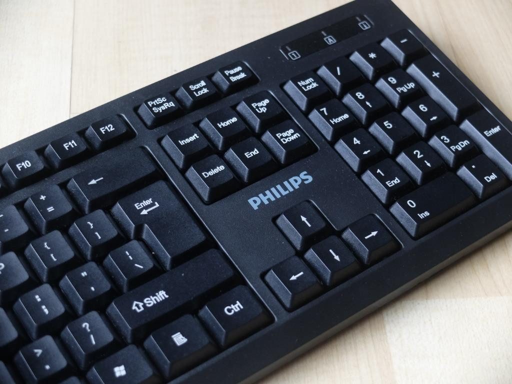 BÀN PHÍM VI TÍNH VĂN PHÒNG PHILIPS K234 (CÓ DÂY)