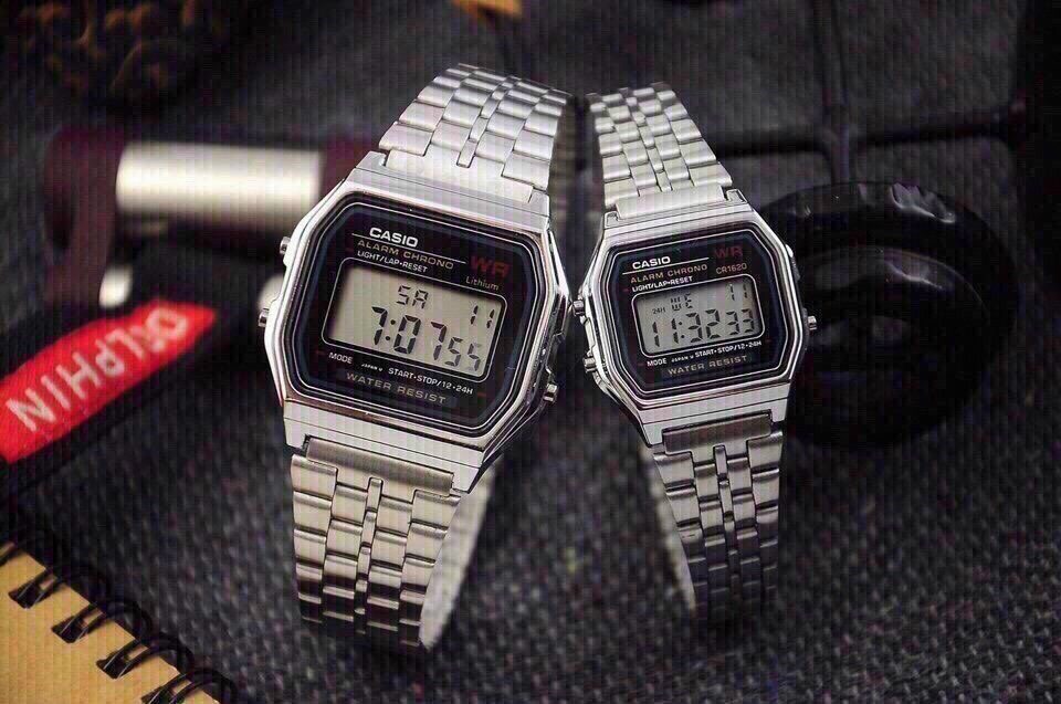 ĐỒNG HỒ ĐEO TAY CASIO DÂY SẮT (NAM/ NỮ)