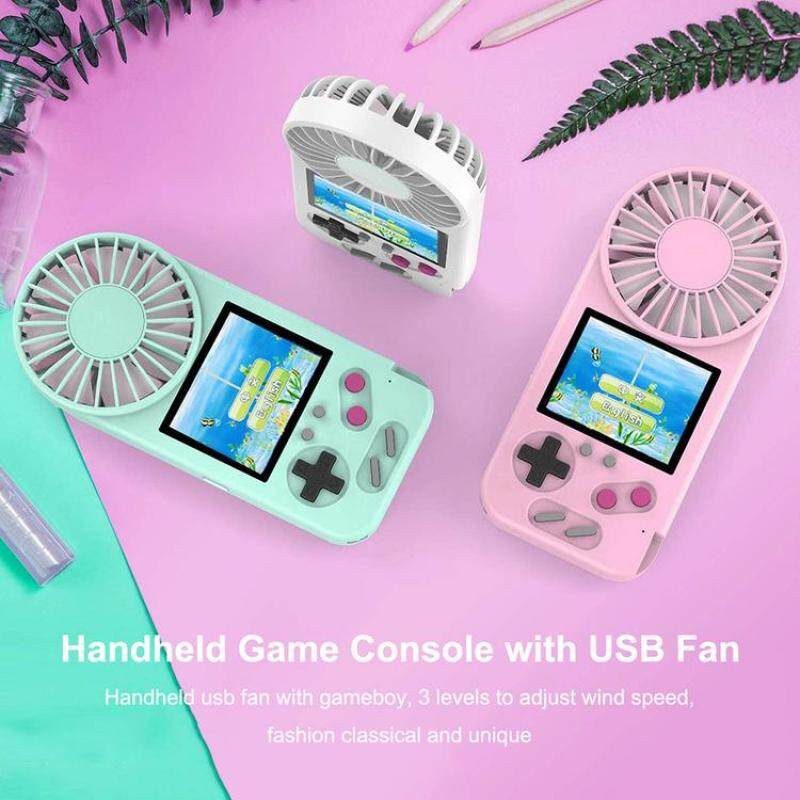 MÁY CHƠI GAME MINI KÈM QUẠT 2IN1