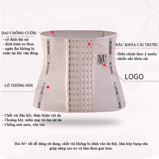 ĐAI NỊT BỤNG ĐỊNH HÌNH GIẢM MỠ (S,M,L,XL,XXL)