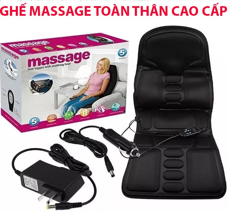 NỆM MASSAGE TOÀN THÂN HỘP HỒNG