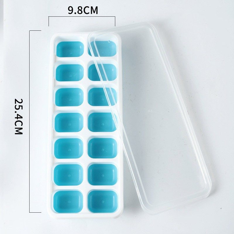 KHUÔN LÀM ĐÁ 14 Ô CÓ NẮP