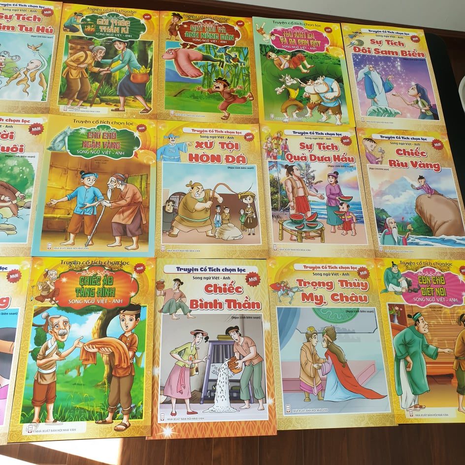 SET 20 QUYỂN TRUYỆN TRANH CHO BÉ