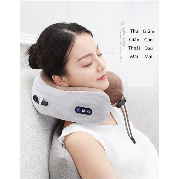GỐI MASSAGE CỔ CHỮ U TIỆN DỤNG 3 GỐI MASSAGE CỔ CHỮ U TIỆN DỤNG - Ảnh 3