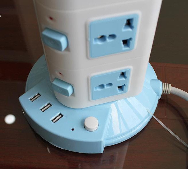 Ổ ĐIỆN ĐA NĂNG 3 TẦNG DÂY ĐỒNG 2 Ổ ĐIỆN ĐA NĂNG 3 TẦNG DÂY ĐỒNG - Ảnh 2