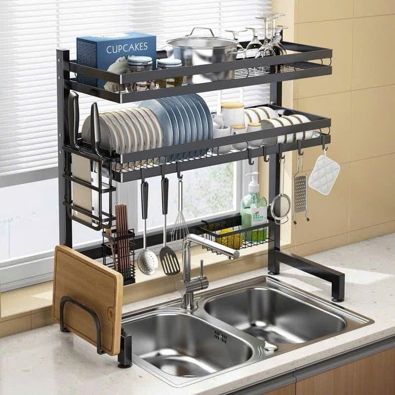 KỆ ÚP CHÉN BÁC 2 TẦNG ĐA NĂNG (95CM) 2 KỆ ÚP CHÉN BÁC 2 TẦNG ĐA NĂNG (95CM) - Ảnh 2