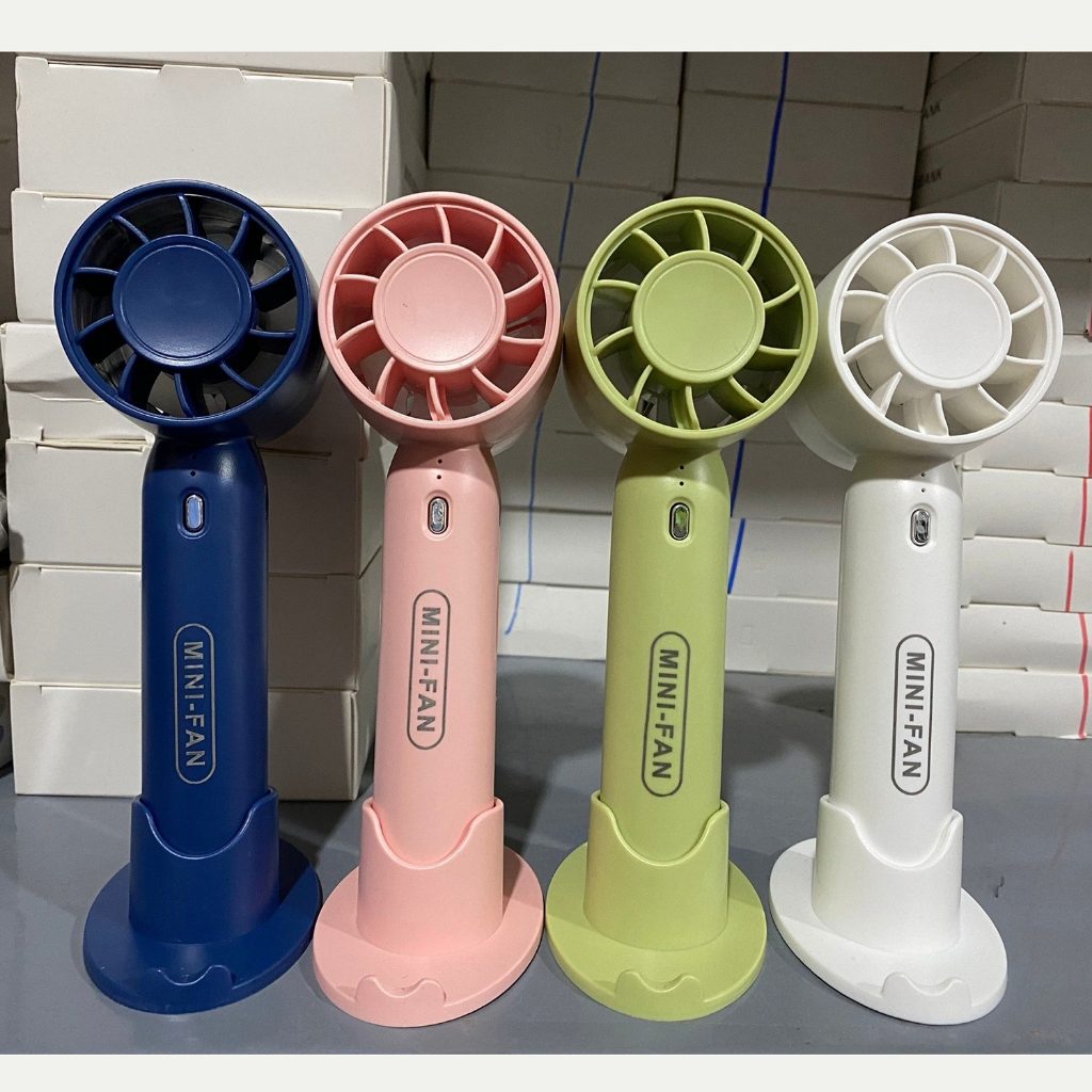 QUẠT CẦM TAY MINI FAN T-10 CÓ GIÁ ĐIỆN THOẠI