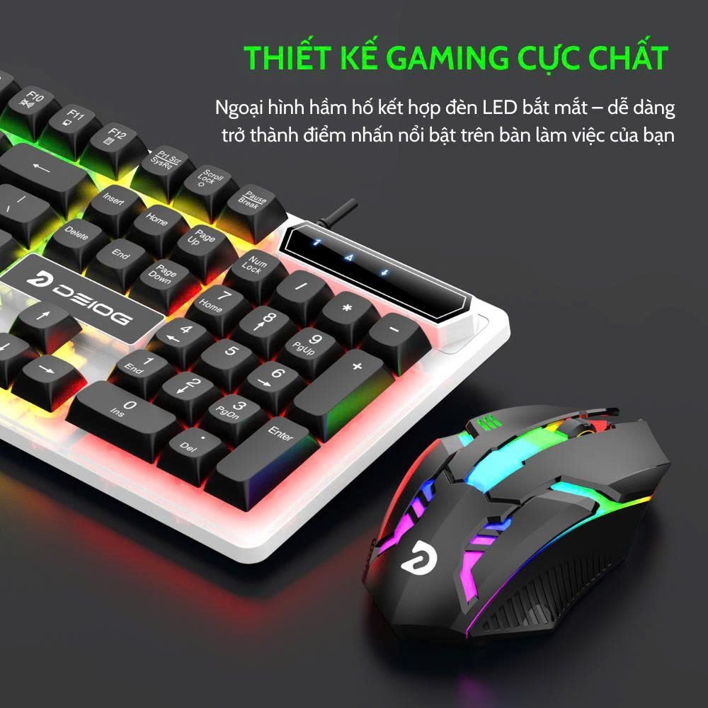 COMBO PHÍM VÀ CHUỘT GAME CÓ DÂY DY-911