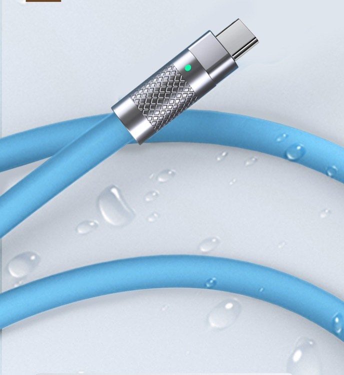 CÁP BỌC SẮT 2 ĐẦU SẠC NHANH 12OW (MICRO -TYPE C)