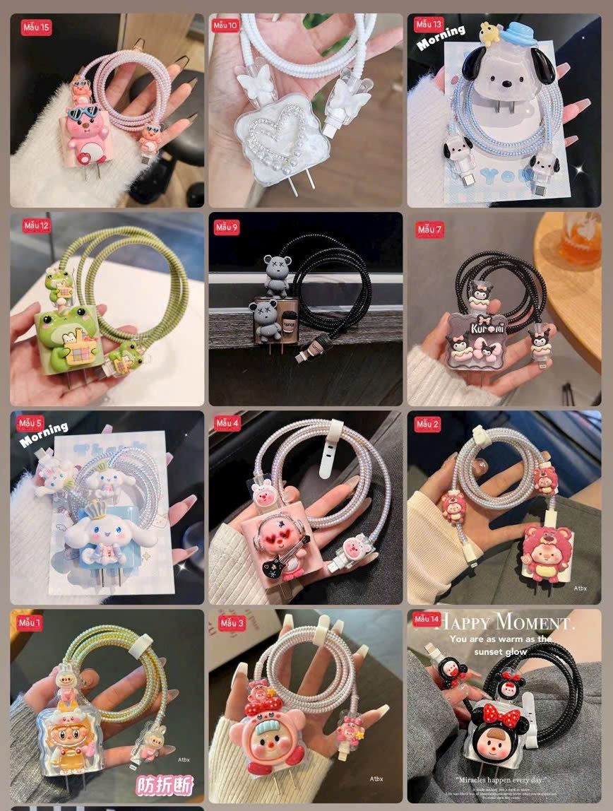 COMBO ỐP + DÂY QUẤN BẢO VỆ CÁP SẠC ĐT