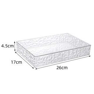 KHAY ĐỂ ĐỒ TRONG SUỐT VÂN GỢN SÓNG