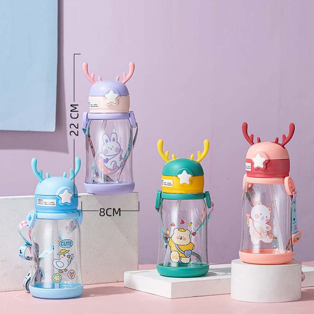 BÌNH NƯỚC CHO BÉ SỪNG HƯƠU 550ML