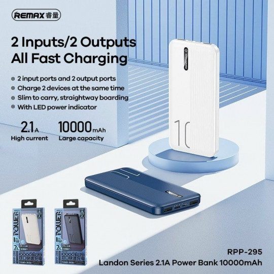 SẠC DỰ PHÒNG REMAX RPP-295 10.000MAH