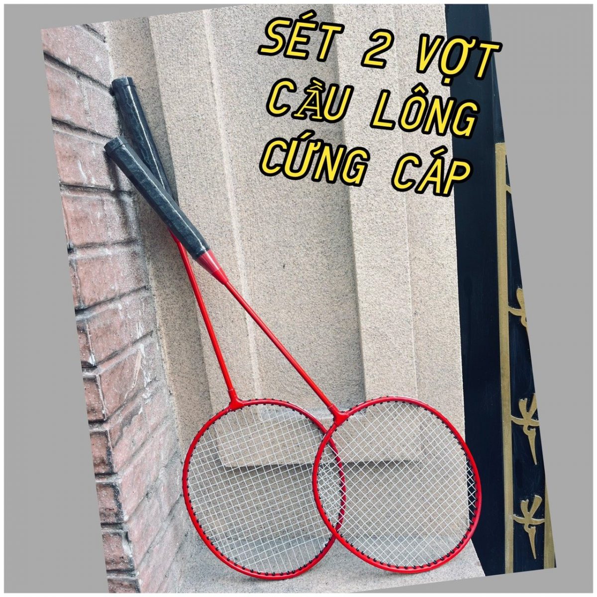 SET 2 VỢT CẦU LÔNG KÈM 3 TRÁI CẦU