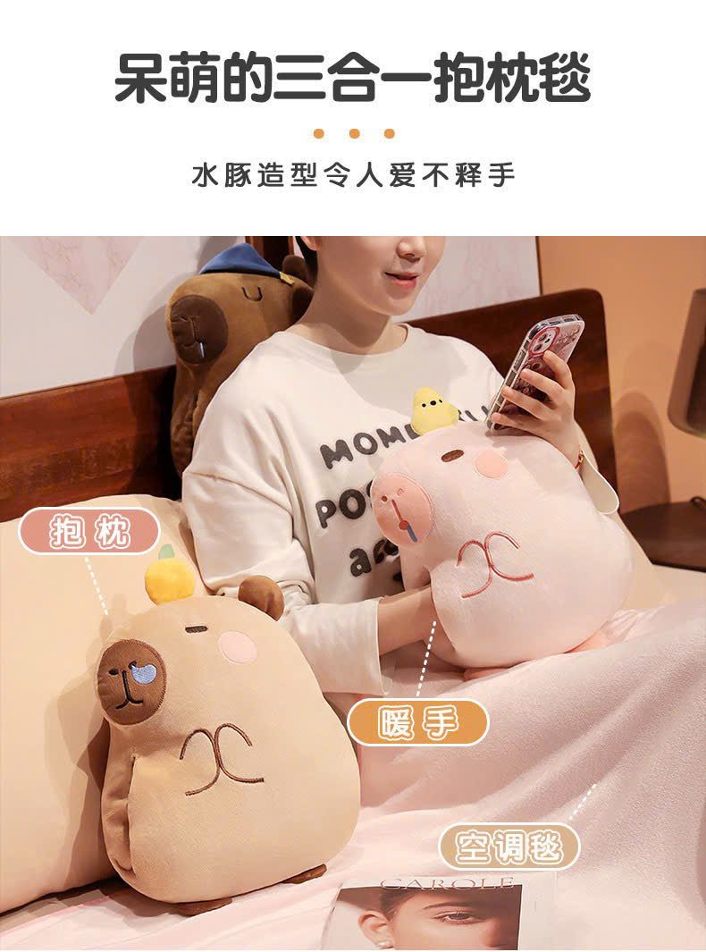 BỘ GỐI MỀN HÌNH CAPYBARA