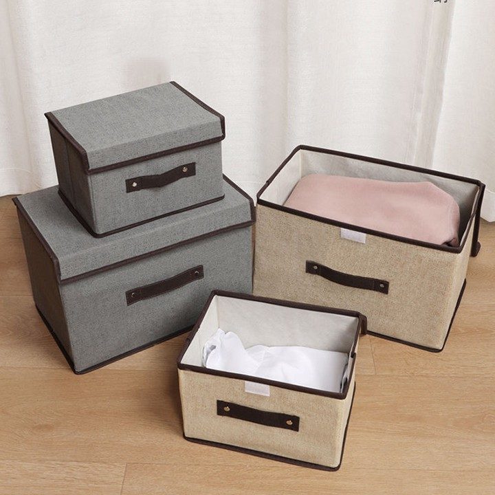 COMBO 2 HỘP VẢI ĐỰNG ĐỒ ĐA NĂNG TIỆN DỤNG 3 COMBO 2 HỘP VẢI ĐỰNG ĐỒ ĐA NĂNG TIỆN DỤNG - Ảnh 3