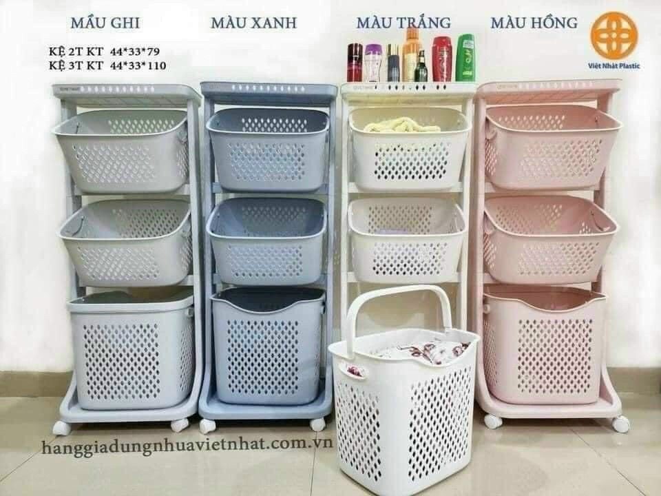 KỆ NHỰA 3 TẦNG TIỆN LỢI VIỆT NHẬT 3 KỆ NHỰA 3 TẦNG TIỆN LỢI VIỆT NHẬT - Ảnh 3