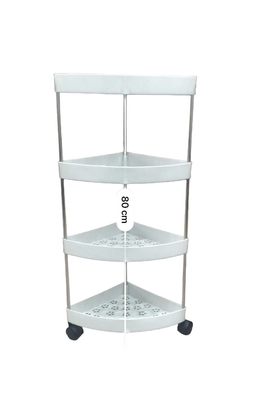 KỆ TAM GIÁC 4 TẦNG - KỆ GÓC BÁNH XE 3 KỆ TAM GIÁC 4 TẦNG - KỆ GÓC BÁNH XE - Ảnh 3