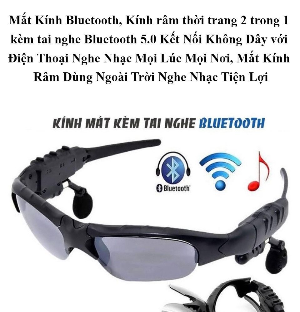 MẮT KÍNH KÈM TAI NGHE BLUETOOTH